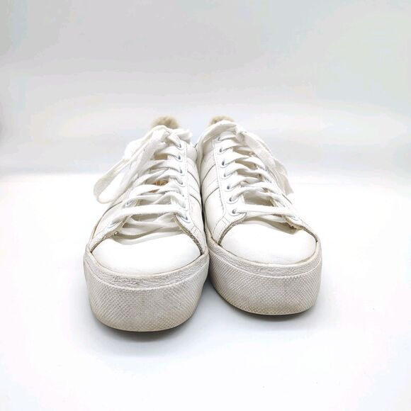 Gola Classics Orchid White Platform Sneaker Size 6 Preppy Athleisure Minimalist - Picture 2 of 8